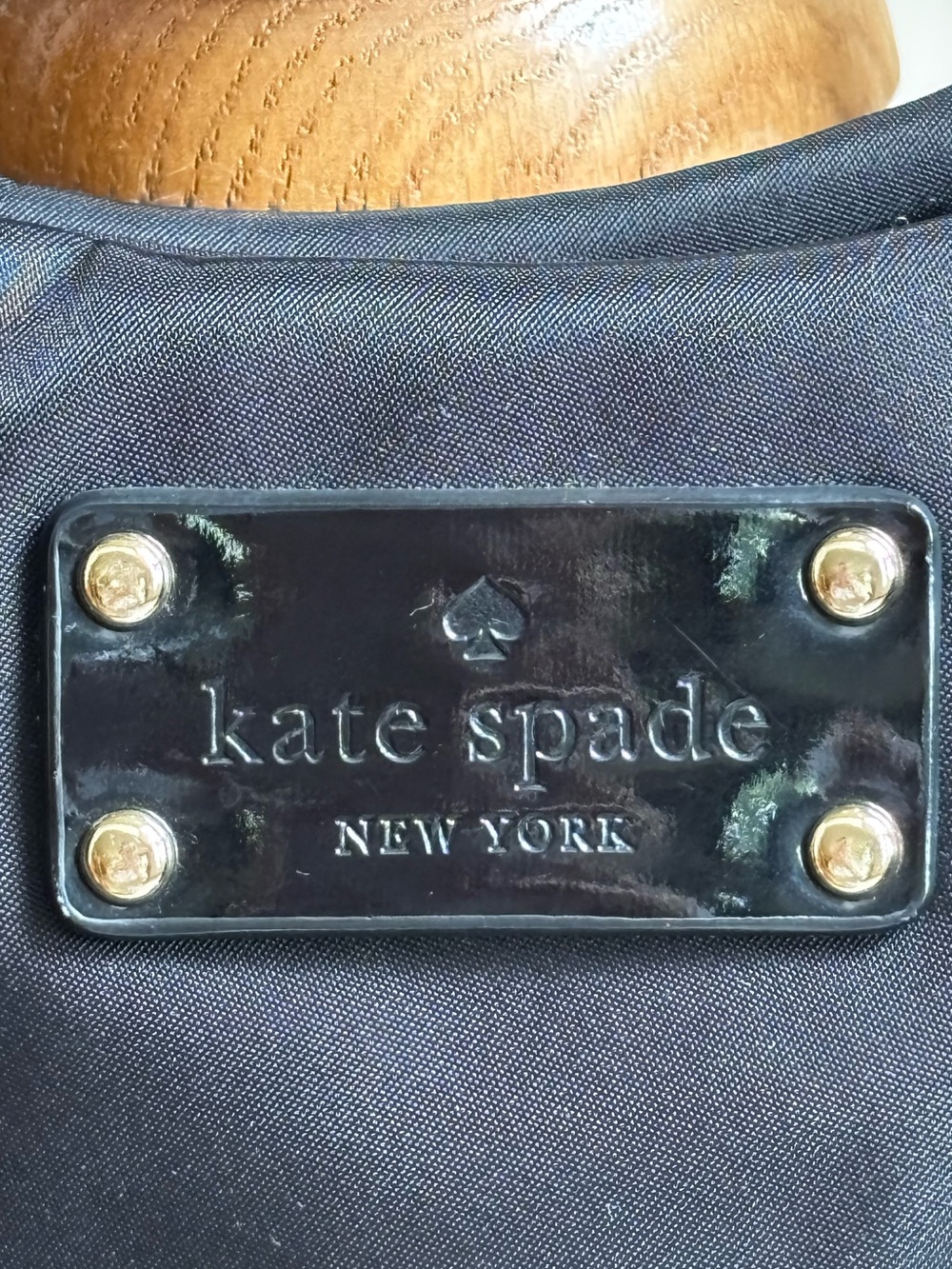 KATE SPADE $398 • WKRU1370 • 2015 Classic Stevie Black Women's Tote Bag Green - Picture 3 of 16